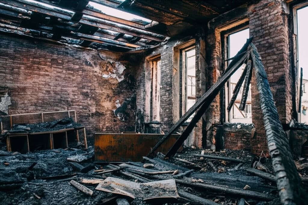 fire damage restoration